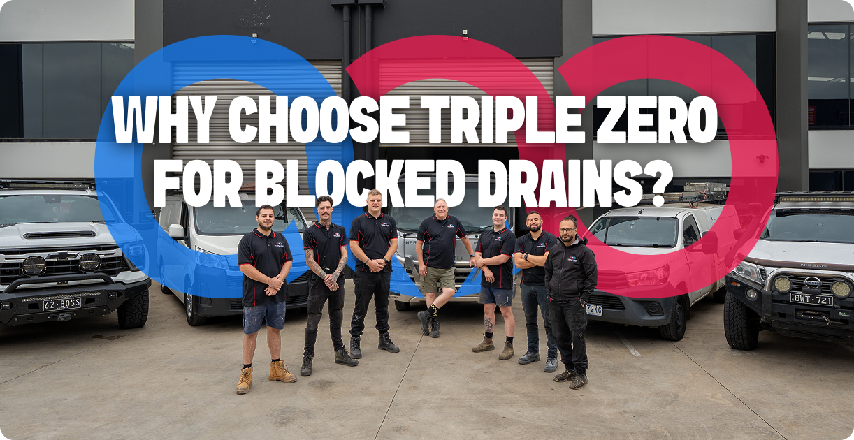 Triple Zero Plumbing team and fleet